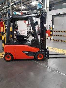 Used Forklift Truck LINDE E16P ELEKTRO VIERRADFRONTSTAPLER (12261361)