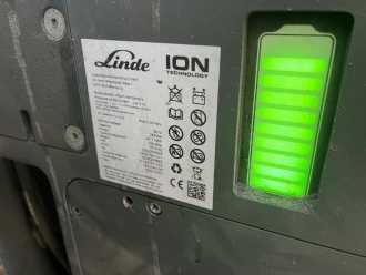 Used Forklift Truck LINDE E25-01 ELEKTRO VIERRADFRONTSTAPLER (13075955)