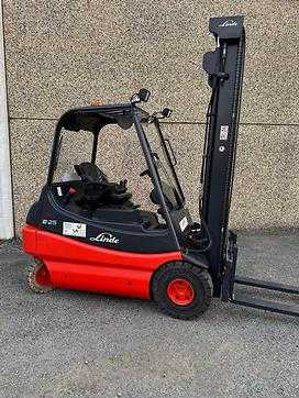 Used Forklift Truck LINDE E25 336-02 ELEKTRO VIERRADFRONTSTAPLER (13000354)