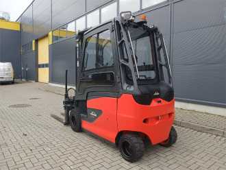 Used Forklift Truck LINDE E25/600HL ELEKTRO VIERRADFRONTSTAPLER (13059491)