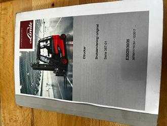 Used Forklift Truck LINDE E35HL-01 ELEKTRO VIERRADFRONTSTAPLER (13076197)