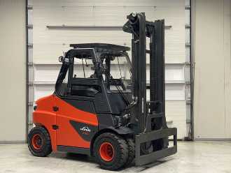 Used Forklift Truck LINDE E80-01/900 ELEKTRO VIERRADFRONTSTAPLER (12975219)