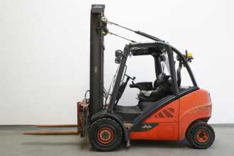 Used Forklift Truck LINDE H 30 D (3A) EVO 393-02 DIESEL VIERRADFRONTSTAPLER (13015814)