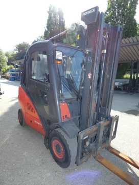 Used Forklift Truck LINDE H 30 D DIESEL VIERRADFRONTSTAPLER (13076061)