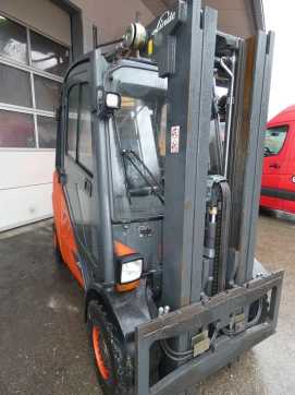 Used Forklift Truck LINDE H 35 D DIESEL VIERRADFRONTSTAPLER (13076022)