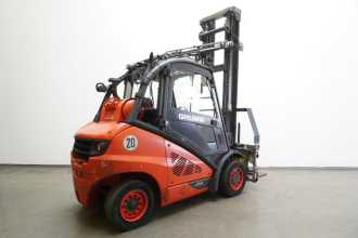 Used Forklift Truck LINDE H 40 T EVO 394-02 GAS VIERRADFRONTSTAPLER (13052981)