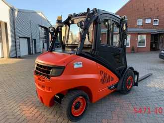 Used Forklift Truck LINDE H 50 D 02 EVO DIESEL VIERRADFRONTSTAPLER (13076519)