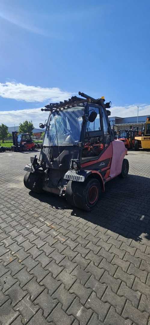 Used Forklift Truck LINDE H 80 D-03/1100 DIESEL VIERRADFRONTSTAPLER (13054819)