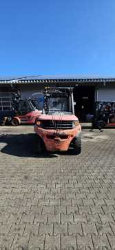 Used Forklift Truck LINDE H 80 D-03/1100 DIESEL VIERRADFRONTSTAPLER (13054819)
