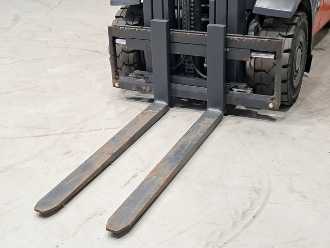 Used Forklift Truck LINDE H25D-02 DIESEL VIERRADFRONTSTAPLER (13027967)