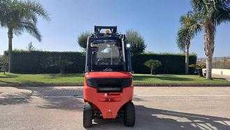 Used Forklift Truck LINDE H30D-02 393 EVO DIESEL VIERRADFRONTSTAPLER (12912904)