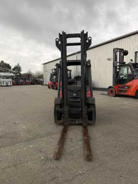 Used Forklift Truck LINDE H50D-02 DIESEL VIERRADFRONTSTAPLER (13076469)