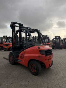 Used Forklift Truck LINDE H50D-02 DIESEL VIERRADFRONTSTAPLER (13076469)