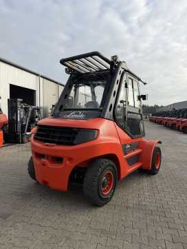 Used Forklift Truck LINDE H70D-03 DIESEL VIERRADFRONTSTAPLER (13076280)