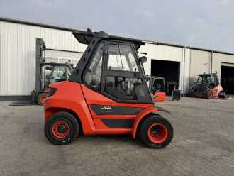 Used Forklift Truck LINDE H70D-03 DIESEL VIERRADFRONTSTAPLER (13076280)