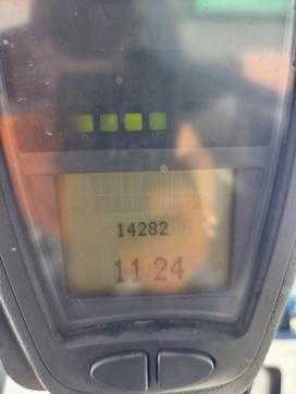 Used Forklift Truck LINDE H80D1100 DIESEL VIERRADFRONTSTAPLER (13075835)