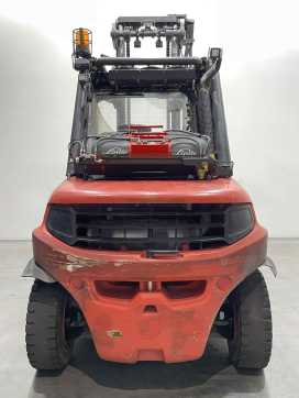Used Forklift Truck LINDE H80T-03/900-396 GAS VIERRADFRONTSTAPLER (13066287)