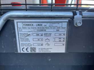 Used Forklift Truck LINDE L12 ELEKTRO HOCHHUBWAGENDEICHSEL (13075963)