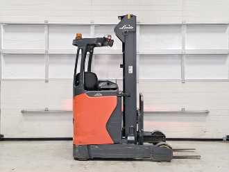 Used Forklift Truck LINDE R14-01 ELEKTRO SCHUBMASTSTAPLER (13039963)