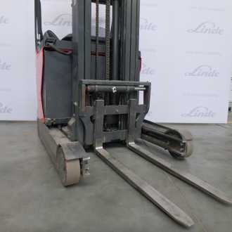 Used Forklift Truck LINDE R14 ELEKTRO SCHUBMASTSTAPLER (13076174)
