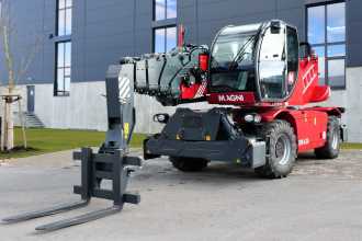 Used Forklift Truck MAGNI RTH 6.35 DIESEL TELESKOPARMSTAPLER (12664872) backdrop