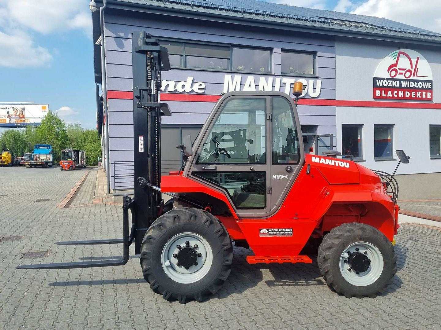 Used Forklift Truck MANITOU M26-4 rough terrain forklift DIESEL GELAENDESTAPLER (13013907)