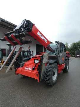 Used Forklift Truck MANITOU MT 1440 H DIESEL TELESKOPARMSTAPLER (13076035) backdrop