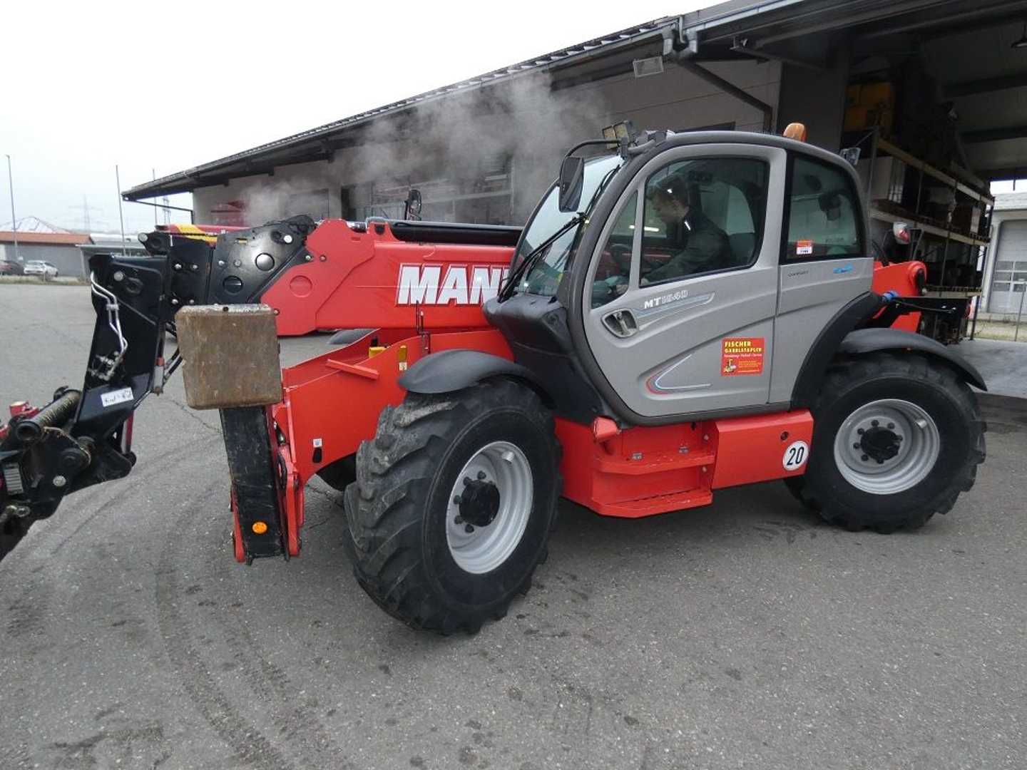 Used Forklift Truck MANITOU MT 1840-100P DIESEL TELESKOPARMSTAPLER (13076004)