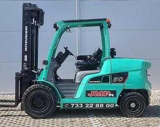 Used Forklift Truck MITSUBISHI FD 50NT DIESEL VIERRADFRONTSTAPLER (12735365)