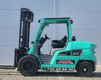 Used Forklift Truck MITSUBISHI FD 50NT DIESEL VIERRADFRONTSTAPLER (12735365)