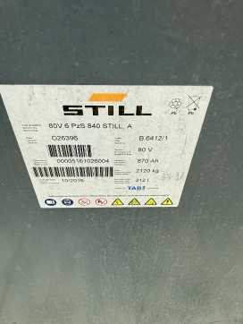 Used Forklift Truck STILL RX 60-50-600 / 725 Std. / NEUWERTIG ELEKTRO VIERRADFRONTSTAPLER (13064009)