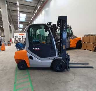 Used Forklift Truck STILL RX70-35T GAS VIERRADFRONTSTAPLER (12926220) backdrop