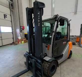 Used Forklift Truck STILL RX70-35T GAS VIERRADFRONTSTAPLER (12926220)