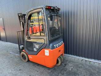 Used Forklift Truck TOYOTA 8FBE15T ELEKTRO DREIRADFRONTSTAPLER (13065723)