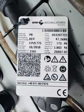Used Forklift Truck TOYOTA 8FBMT25-10414 ELEKTRO VIERRADFRONTSTAPLER (13064163)