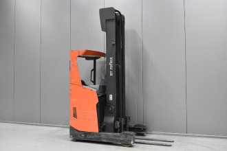 Used Forklift Truck TOYOTA RRE 140 H /50990/ ELEKTRO SCHUBMASTSTAPLER (12988963) backdrop