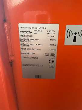 Gabelstapler gebraucht BT SPE140L ELEKTRO HOCHHUBWAGENDEICHSEL (13068623)