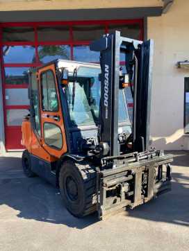 Gabelstapler gebraucht DOOSAN G45SC-5 GAS VIERRADFRONTSTAPLER (13056636)