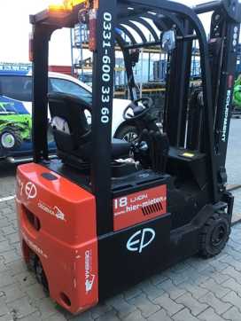 Gabelstapler gebraucht EP CPD18TVL ELEKTRO DREIRADFRONTSTAPLER (12833489) backdrop