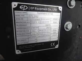 Gabelstapler gebraucht EP EP Equipment EFL252 ELEKTRO VIERRADFRONTSTAPLER (13056848)