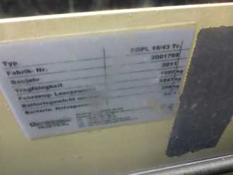 Gabelstapler gebraucht GENKINGER EGPL 16/43TR Vierwege ELEKTRO HOCHHUBWAGENDEICHSEL (12936245)