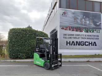 Gabelstapler gebraucht HANGCHA XC3-15i (CPDS15-XCY2G-SI) ELEKTRO DREIRADFRONTSTAPLER (13002789) backdrop