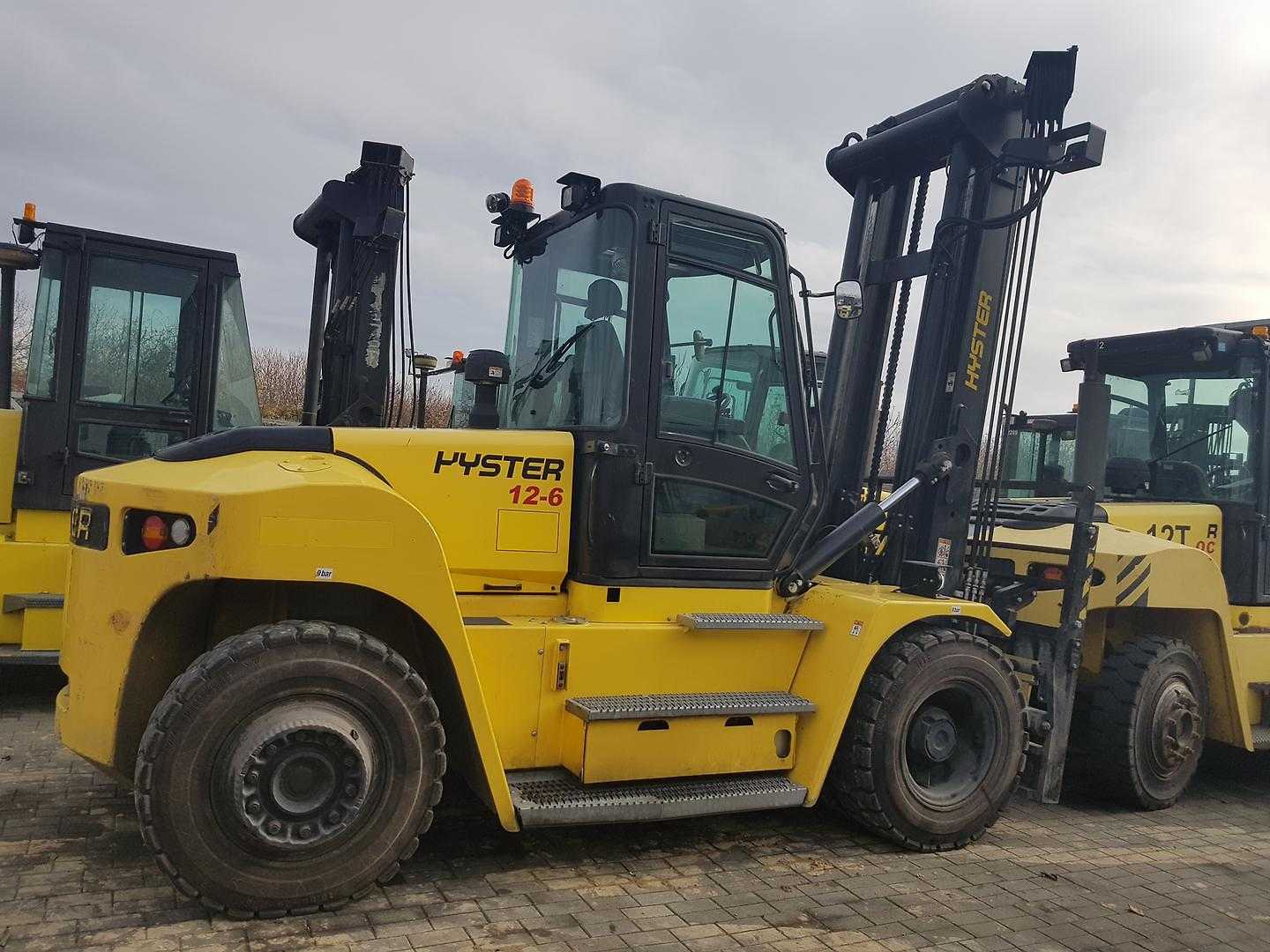 Gabelstapler gebraucht HYSTER H 12.00 XM-6 DIESEL VIERRADFRONTSTAPLER (12206259)