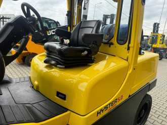 Gabelstapler gebraucht HYSTER H 5.00FT /Triplex 5000 mm/Like new/Only 3662 hours !!! GAS VIERRADFRONTSTAPLER (13022613)