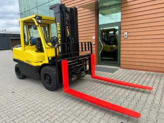 Gabelstapler gebraucht HYSTER H 5.00FT /Triplex 5000 mm/Like new/Only 3662 hours !!! GAS VIERRADFRONTSTAPLER (13022613)
