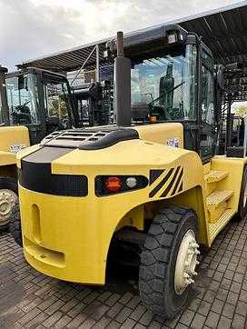 Gabelstapler gebraucht HYSTER H12.00XM GAS VIERRADFRONTSTAPLER (12936330) backdrop