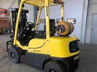 Gabelstapler gebraucht HYSTER H2.5xt GAS VIERRADFRONTSTAPLER (13062020)