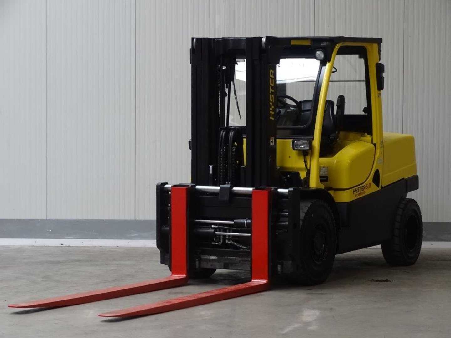 Gabelstapler gebraucht HYSTER H5.0FT - Container-Indoor-Stapler -TRIPLEX DIESEL VIERRADFRONTSTAPLER (12870509)