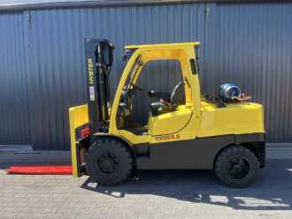 Gabelstapler gebraucht HYSTER H5.5FT GAS VIERRADFRONTSTAPLER (13049702)