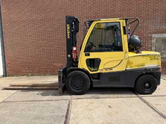 Gabelstapler gebraucht HYSTER H5.5FT GAS VIERRADFRONTSTAPLER (13054643)